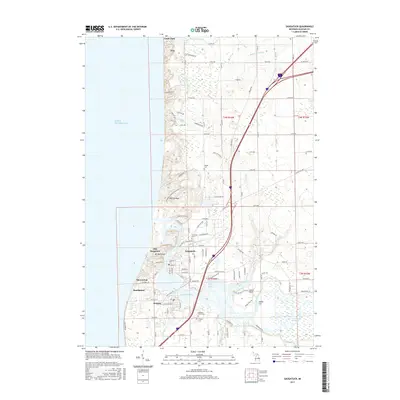 2017 Map of Saugatuck, 2017 Print