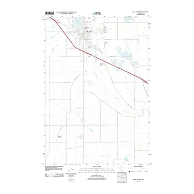 2010 Map of Sauk Centre, 2010 Print