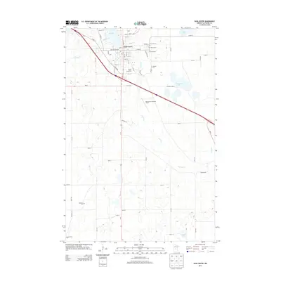 2013 Map of Sauk Centre, 2013 Print