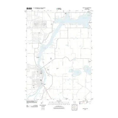 2010 Map of Sauk City, 2010 Print