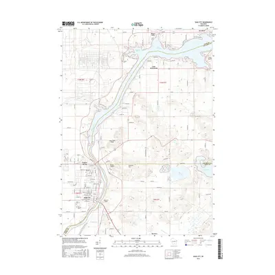 2016 Map of Sauk City, 2016 Print