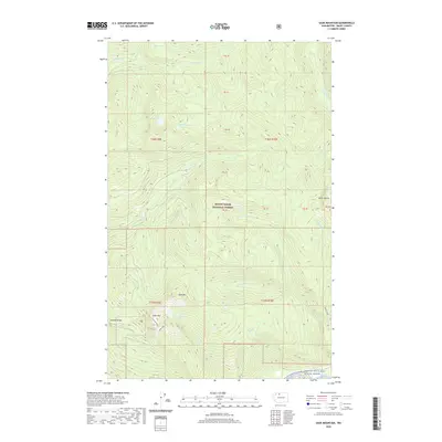 2020 Map of Sauk Mountain, 2020 Print
