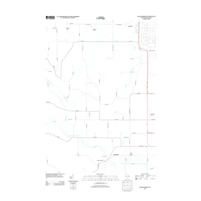 2013 Map of Sauk Prairie, 2013 Print