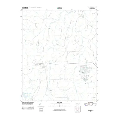 2010 Map of Saulsbury, 2010 Print