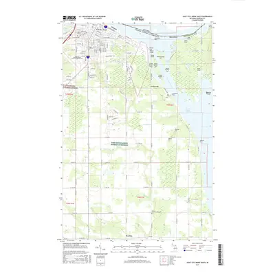 2017 Map of Sault Ste. Marie South, 2017 Print