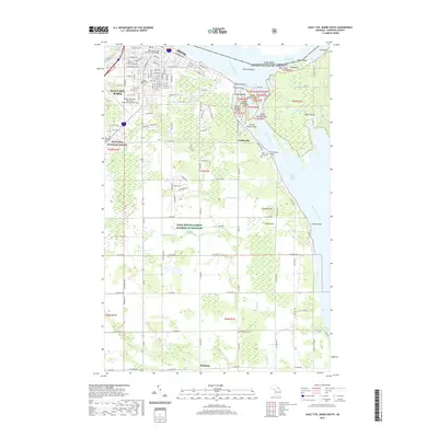 2019 Map of Sault Ste. Marie South, 2019 Print