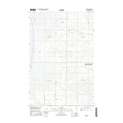 2016 Map of Saum, 2016 Print