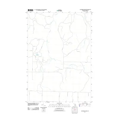 2011 Map of Saunders Creek, 2011 Print