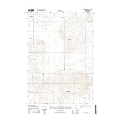 2014 Map of Saunders Creek, 2014 Print