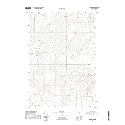 2019 Map of Saunders Creek, 2019 Print