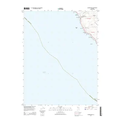 2015 Map of Saunders Reef, 2015 Print