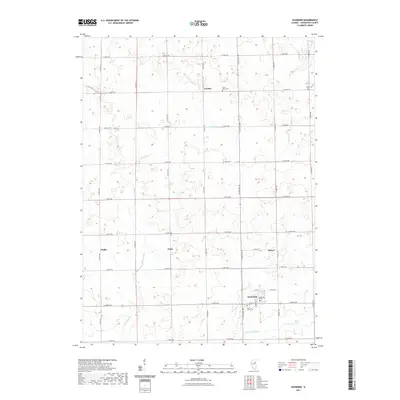 2021 Map of Saunemin, 2021 Print
