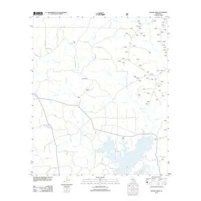 2012 Map of Savage Creek, 2012 Print