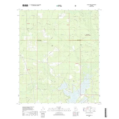 2018 Map of Savage Creek, 2018 Print