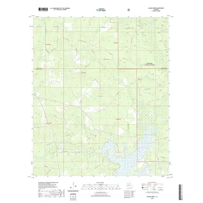2020 Map of Savage Creek, 2020 Print