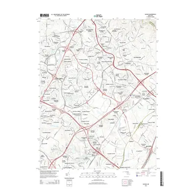 2014 Map of Savage, 2014 Print