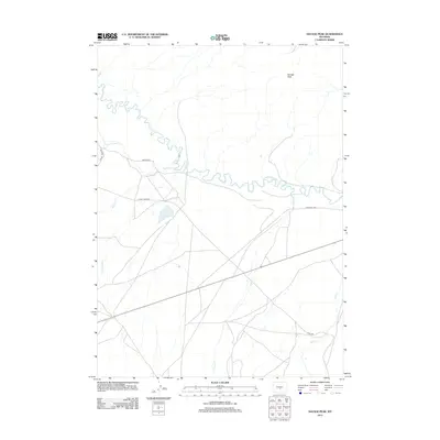 2012 Map of Savage Peak, 2012 Print