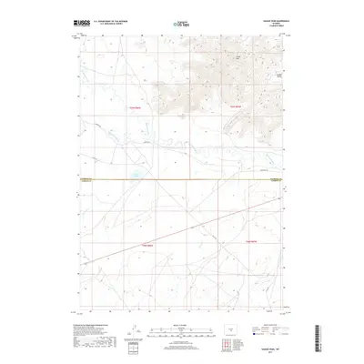 2017 Map of Savage Peak, 2017 Print