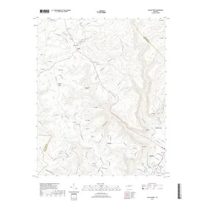 2019 Map of Savage Point, 2019 Print