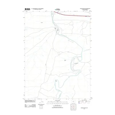 2012 Map of Savage Ranch, 2012 Print