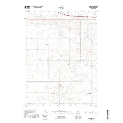 2017 Map of Savage Ranch, 2017 Print