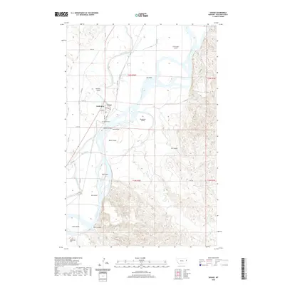2020 Map of Savage, 2020 Print