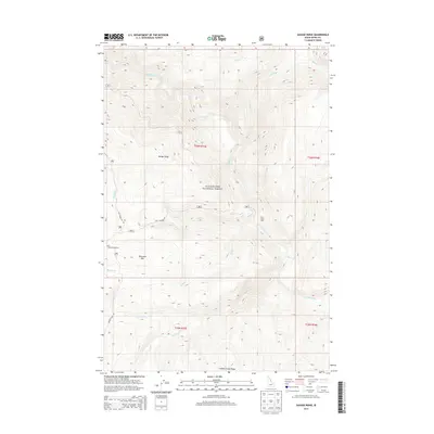 2013 Map of Savage Ridge, 2013 Print