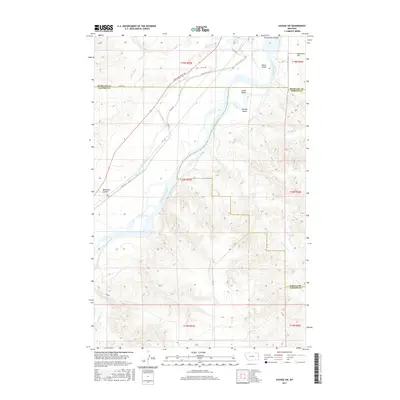 2017 Map of Savage SW, 2017 Print