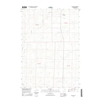 2015 Map of Savageton, 2015 Print