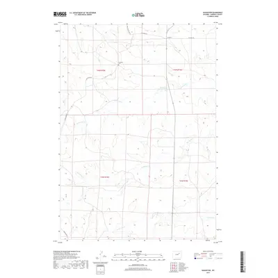 2017 Map of Savageton, 2017 Print