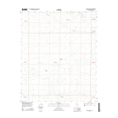 2015 Map of Savahia Peak NE, 2015 Print