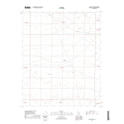 2018 Map of Savahia Peak NE, 2018 Print