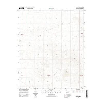2015 Map of Savahia Peak, 2015 Print