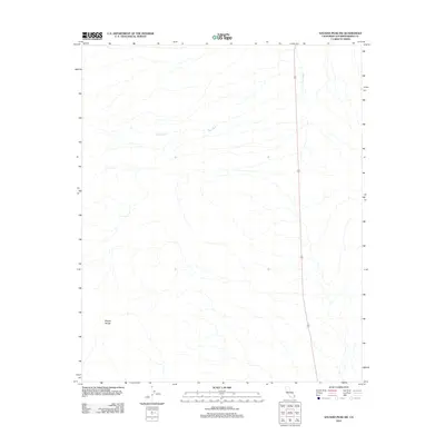 2012 Map of Savahia Peak SW, 2012 Print