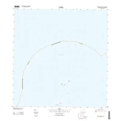 2013 Map of Savana Passage OE N, 2013 Print
