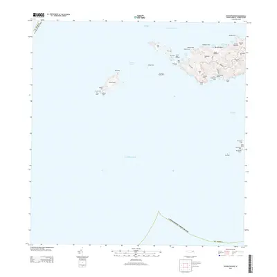 2013 Map of Savana Passage, 2013 Print