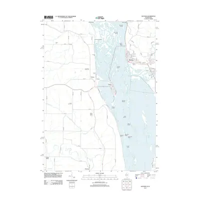 2012 Map of Savanna, 2012 Print