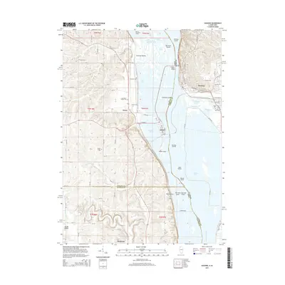 2015 Map of Savanna, 2015 Print