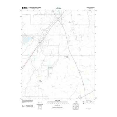 2010 Map of Savanna, 2010 Print