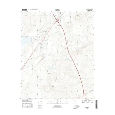 2016 Map of Savanna, 2016 Print