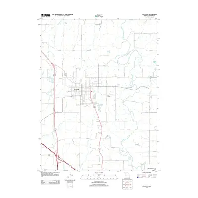2012 Map of Savannah, 2012 Print
