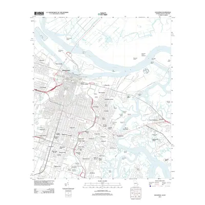 2012 Map of Savannah, 2012 Print