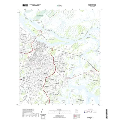 2020 Map of Savannah, 2020 Print