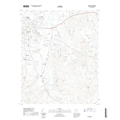 2019 Map of Savannah, 2019 Print