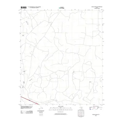 2010 Map of Savell Ranch, 2010 Print