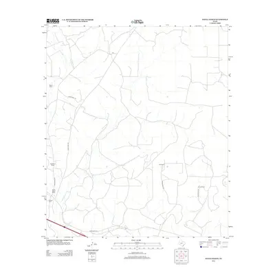 2012 Map of Savell Ranch, 2012 Print
