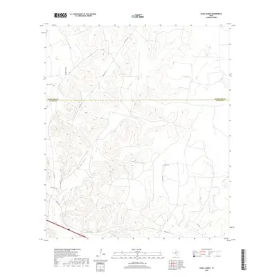 2019 Map of Savell Ranch, 2019 Print