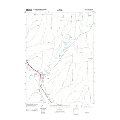2013 Map of Savona, 2013 Print