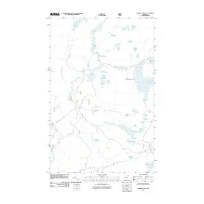 2011 Map of Sawbill Camp, 2011 Print