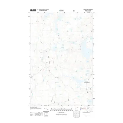 2013 Map of Sawbill Camp, 2013 Print